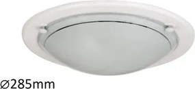 Rabalux beltéri mennyezeti lámpa e27 60w ip20 fehér opál üveg ufo