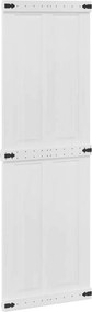 vidaXL Ajtó Corona Fehér 70 x 210 cm Faanyag