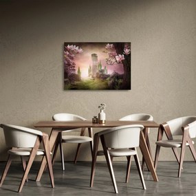 Kép - Az álmok birodalma (üvegen) (70x50 cm)