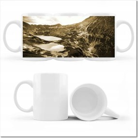 Nyomott mintás bögre Tátra Lengyel hegyek Kilátás