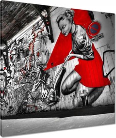 Vászonkép 60x60 Grafiti Ifjúsági motívum