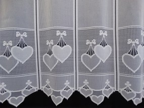 Mg Irigység Szív panel fehér 33087 100x90cm K