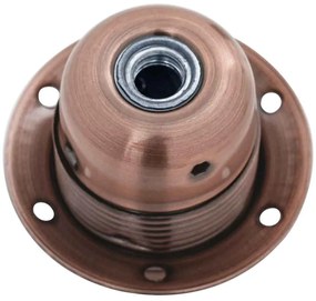 2 db vörös bronz lámpatartók E27