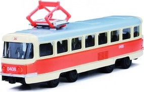 RAPPA Rappa hátrahúzós fém villamos - Tatra T3 - 16 cm