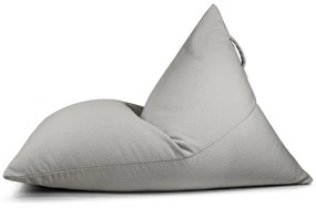 Világosszürke buklé babzsákfotel Razzmatazz – SLOWDOWN