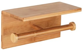 WENKO 24745100 - WC-papír tartó BAMBUSA 25x13 cm barna