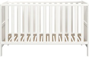 Fehér tömörfa babaágy 70x140 cm Alkmaar – Germania