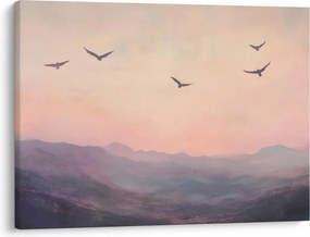 Kép - Madárcsapat II. (70x50 cm)