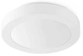 FARO LOGOS-2 fürdőszobai mennyezeti lámpa, fehér, E27 foglalattal, IP44, 62966