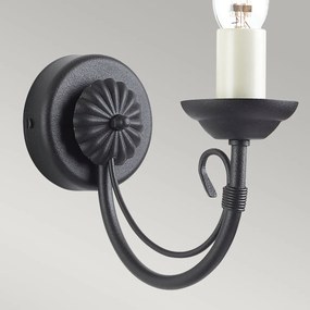 Elstead klasszikus fali lámpa chartwell fekete elsch1-black