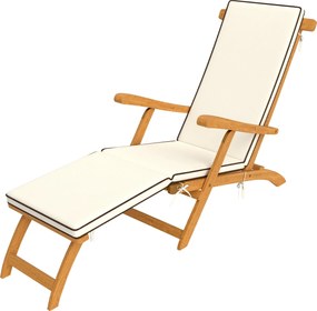 Outsunny Fahordozható Napozóágy Talpakkal, Mattres-szal, Ergonomikus Fekvőszék Időjárásálló Kemping Napozóágy, Kerti Szék 160 kg Teherbírással, Kert,