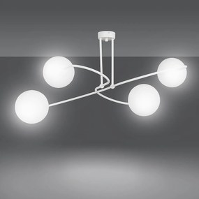 Emibig modern mennyezeti lámpa selbi fehér emi734/4w