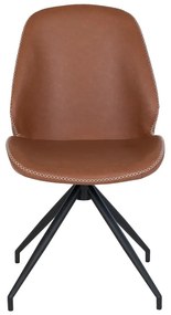 Konyakbarna étkezőszék szett 2 db-os Monte – House Nordic