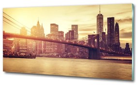 Üvegkép nyomtatás Manhattan new york city osh-100207624