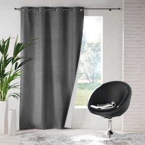 Antracitszürke termo függöny 140x260 cm Icemount – douceur d'intérieur