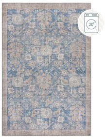 Kék mosható szőnyeg 152x230 cm Orelia Global – Flair Rugs
