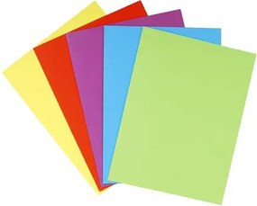 Irattároló mappa, 2 zsebes, A4, 25 db, EXACOMPTA Rock's, 5 különböző szín (EX415000E)