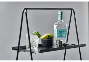 A-Table fekete acél polc - Zone