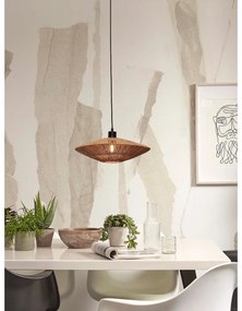 Natúr színű függőlámpa juta búrával ø 40 cm Iguazu – Good&amp;Mojo