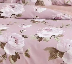 Flanel ágyneműhuzat Homa BRIA PINK 7 részes 140x200 cm