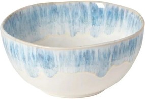 Fehér-világoskék agyagkerámia tál ø 16 cm Brisa – Costa Nova