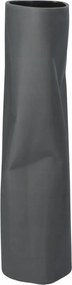 Váza Hajlított fekete 33 cm Ćmielów
