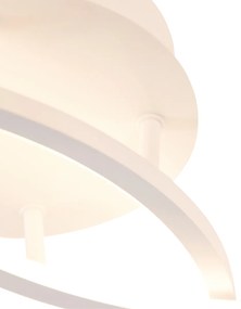 Mennyezeti lámpa fehér 78 cm LED-del, 3 fokozatú fényerő-szabályozóval - Rowin