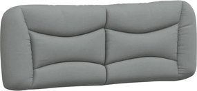 világosszürke szövet fejtámla párna Hvar 140 cm