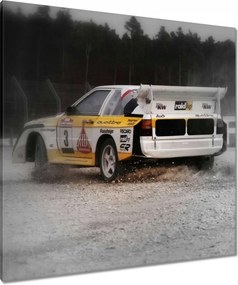 Vászonkép 90x90 Audi Quattro Drift Por