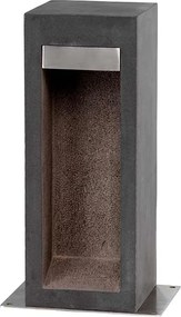 Elstead modern kültéri állólámpa parkstone ezüst szürke IP55 elsparkstone-bol-b
