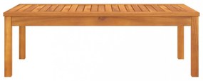 tömör akácfa dohányzóasztal 100 x 50 x 33 cm