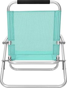 SONGMICS hordozható strandszék, összecsukható kültéri szék, zöld