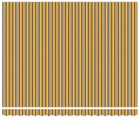 Behúzható napellenző Sokszínű 400 ×350 cm szövet