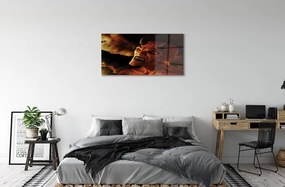 Üvegképek Ördög 120x60cm