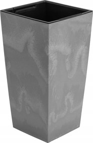 Virágtartó betét magas 29,5x29,5x55 cm beton