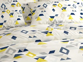 Mikroszálas ágyneműhuzat GEOMETRICA színes Ágyneműhuzat mérete: 2 db 70 x 90 cm | 200 x 220 cm