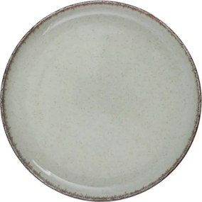 Tányérkészlet porcelán, zöld, 24 darabos