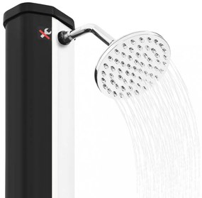 kültéri szolárzuhany zuhanyfejjel és csappal 35 L