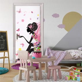 Fotótapéta Ajtó Tündér Pillangók Lányoknak