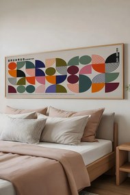 Artsmdfyty7-50120 keretezett MDF falikép, 50 x 120 cm