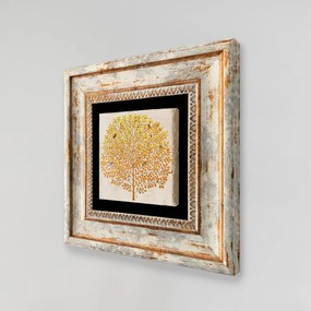 TC1236 keretezett kő falikép, 20 x 20 cm