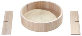 Forgó fa fűszertartó állvány Merry-go-round – iDesign/The Home Edit