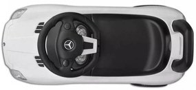 Mercedes benz toló gyerekek autó fehér