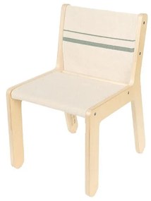 Bézs-natúr színű gyerek szék Vintage Blue – Lorena Canals