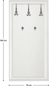 Fogas panel, alpesi fehér, KENTAK WIE75