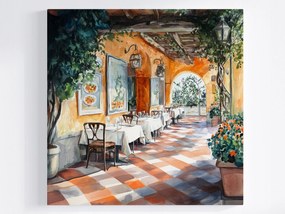 Poszter Étterem Pizzéria Trattoria Étel 40x40