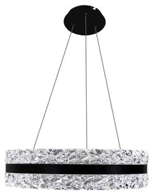 LED dimmelhető függeszték kábellel LED/80W/230V 3000-6500K fekete + DO