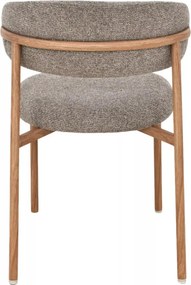 Elton II étkezőszék cappuccino/tölgy