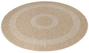 Bézs kerek kültéri szőnyeg ø 160 cm Comilla – Ayyildiz Carpets