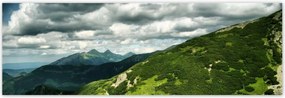Poszterek 200x66 Tátra Lengyel hegyek Kilátás